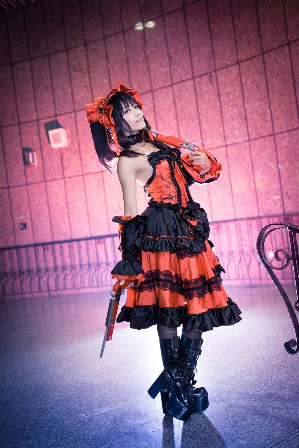 [Cosplay] 2013.12.09 時崎狂三コスプレ写真集 鬼瞳